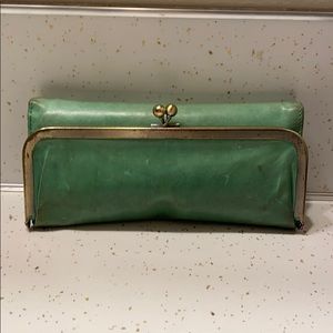 Hobo Rachel vintage hide Tri-fold wallet